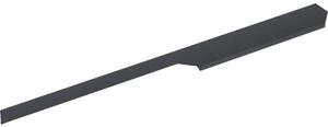 Mâner pentru mobilier baie Jungborn NONUS, aluminiu, 39,8 cm, negru mat