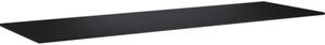 Blat lavoar baie marmură compactă negru mat 161x46 cm Jungborn