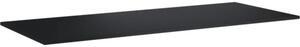 Blat lavoar baie marmură compactă negru mat 121x46 cm Jungborn