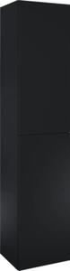 Dulap baie înalt suspendat 40x180x35,2 cm PAL negru mat Jungborn