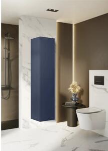 Dulap baie înalt suspendat 40x180x35,2 cm PAL albastru navy mat Jungborn