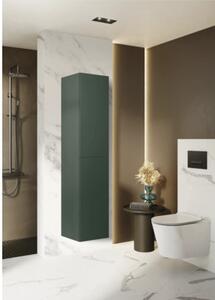 Dulap baie înalt suspendat 40x180x35,2 cm PAL verde mat Jungborn