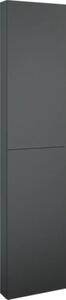 Dulap baie înalt suspendat 40x180x12,6 cm PAL antracit mat Jungborn
