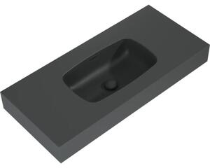 Lavoar suspendat Jungborn DECEM 100,8x46 cm antracit mat