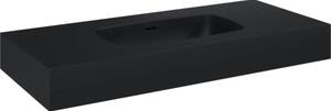 Lavoar suspendat Jungborn DECEM 100,8x46 cm negru mat