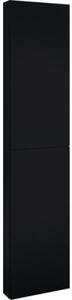 Dulap baie înalt suspendat 40x180x12,6 cm PAL negru mat Jungborn