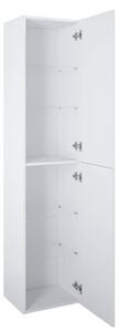 Dulap baie înalt suspendat 40x180x35,2 cm PAL alb lucios Jungborn