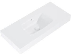 Lavoar suspendat Jungborn DECEM 100,8x46 cm alb mat