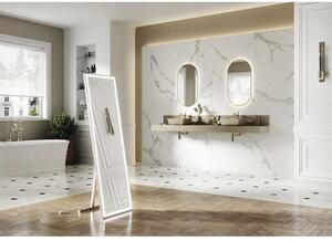 Blat lavoar baie marmură compactă fume mat 100,8x46 cm Jungborn