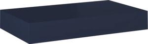 Blat lavoar baie marmură compactă albastru navy mat 80,6x46 cm Jungborn