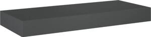 Blat lavoar baie marmură compactă antracit mat 121x46 cm Jungborn