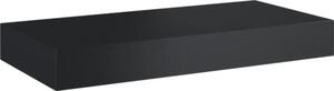 Blat lavoar baie marmură compactă negru mat 100,8x46 cm Jungborn