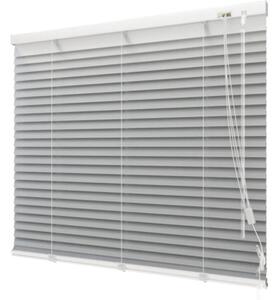 Jaluzea aluminiu Soluna 160x240 cm, argintiu, cu 20% mai multe lamele pentru un efect de întunecare mai ridicat