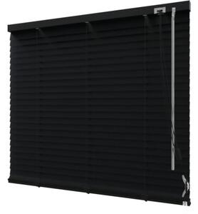 Jaluzea aluminiu Soluna 40x130 cm negru, cu 20% mai multe lamele pentru un efect de întunecare mai intens