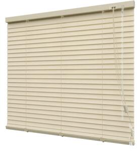 Jaluzea aluminiu Soluna 110x170 cm bej, cu 20% mai multe lamele pentru un efect de întunecare mai intens
