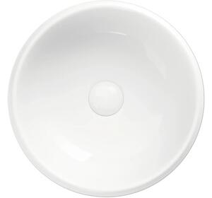 Lavoar pe blat Jungborn TWO Ø38 cm alb lucios