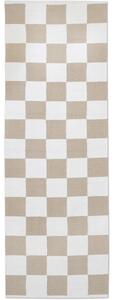 Traversă Solevito pătrate bej 60x180 cm