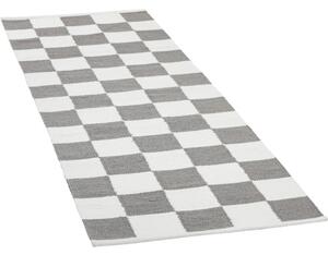 Traversă Solevito pătrate gri 60x180 cm