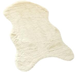 Covor blană artificială Solevito Florenz Shape bej 55x80 cm