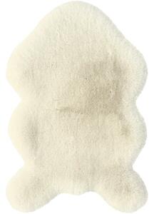 Covor blană lavabil Romance Premium Shape bej 60x90 cm