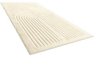 Covor pufos Solevito Romance Reno bej 80x150 cm