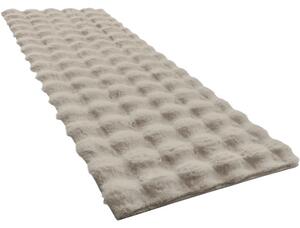 Traversă Solevito Romance Bubble maro deschis 50x150 cm