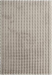 Covor pufos Solevito Romance Bubble maro deschis 160x230 cm
