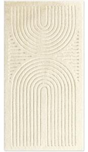 Covor pufos Solevito Romance Reno bej 80x150 cm