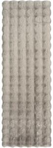 Traversă Solevito Romance Bubble maro deschis 50x150 cm
