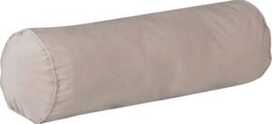 Pernă pentru gât Solevito uni roz 20x60 cm