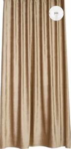 Draperie cu inele Solevito Graz bej 140x260 cm