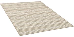 Covor pentru exterior model dungi bej 120x170 cm