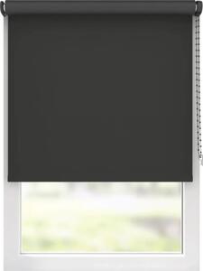 Rulou opac Soluna V46 uni negru 40x190 cm cu accesorii asortate, incl. consolă prindere cu cleme și profil inferior plastic