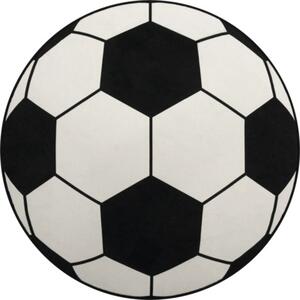 Covor rotund minge fotbal Ø 80 cm