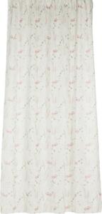 Perdea cu rejansă Solevito Tenali model floral roz 400x260 cm
