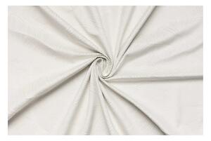 Draperie cu inele Solevito Elva imprimeu frunze bej 140x260 cm