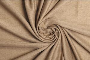 Draperie cu inele Solevito Amadeo maro 140x260 cm