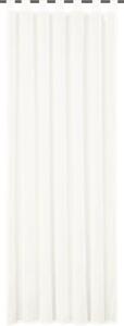 Perdea voal cu bride Solevito Plana crem 140x245 cm