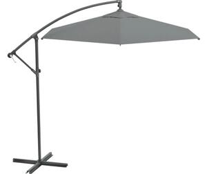 Umbrelă terasă Soluna Lyon Ø 300 cm H 257 cm 180 g/mp poliester gri