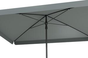 Umbrelă terasă Soluna Cannes 140x210 cm 160 g/mp poliester gri
