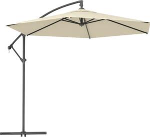 Umbrelă terasă Soluna Lyon Ø 300 cm H 257 cm 180 g/mp poliester bej