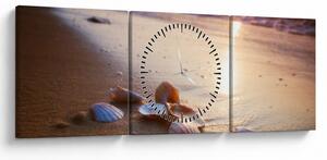 Tablou - Scoici (cu ceas) (90x30 cm)