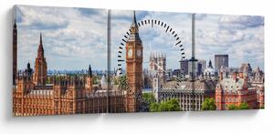 Tablou - Big Ben (cu ceas) (90x30 cm)