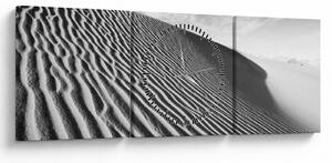 Tablou - Dună de nisip (cu ceas) (90x30 cm)