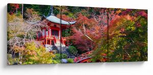 Tablou - Daigodji (cu ceas) (90x30 cm)