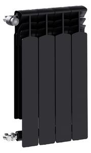 KFA Armatura G600F calorifer de cameră 67.2x32.2 cm podłączenie lateral negru 772-040-81