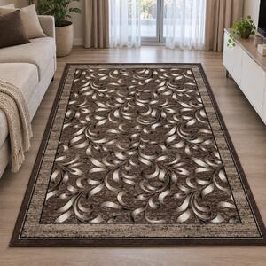 Covor Model Luna 1809 12, Dreptunghiular, Maro,1800 gr mp Dreptunghi, Maro, 60x110