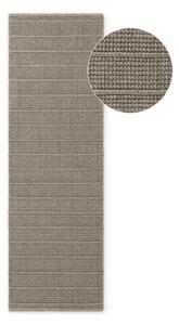 Covor tip traversă gri țesut manual din lână 80x250 cm Camden Parker – Ted Baker