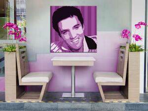 Tablou pictat manual POP ART Elvis Presley 1-piese (tablouri)