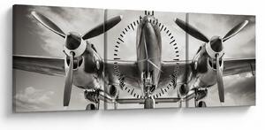 Tablou - Warbird (cu ceas) (90x30 cm)